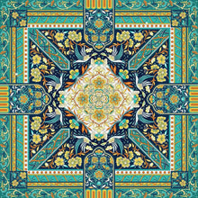Load image into Gallery viewer, Diamond Painting - Full Round - Green Mandala (40*40CM)
