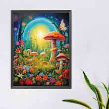 Load image into Gallery viewer, Diamond Painting - Full Round - forest mushroom jungle (40*50CM)
