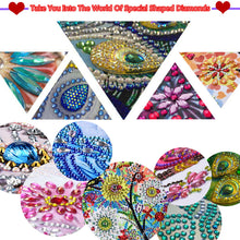 Load image into Gallery viewer, 50 Pages A5 Special Shaped Mandala Mosaic Diamond Sketching Book for Adults Kids
