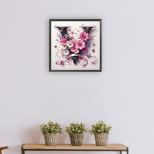 Load image into Gallery viewer, Diamond Painting - Full Round - Daisy Butterfly Letter V (30*30CM)
