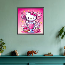 Load image into Gallery viewer, Diamond Painting - Full Round - HelloKitty¡¤ice cream (30*30CM)
