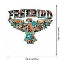 Load image into Gallery viewer, Acrylic Special Shape Free Bird Diamond Painting Pendant for Home Wall Window
