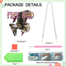 Load image into Gallery viewer, Acrylic Special Shape Free Eagle Diamond Painting Pendant for Home Wall Window

