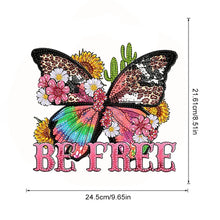 Load image into Gallery viewer, Acrylic Special Shape Butterfly Diamond Painting Pendant for Home Wall Window
