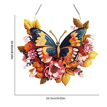 Load image into Gallery viewer, Acrylic Special Shape Butterfly Diamond Painting Hanging Pendant for Art Crafts
