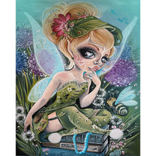 Load image into Gallery viewer, AB Diamond Painting - Full Round - elf girl (40*50CM)
