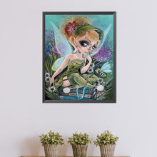 Load image into Gallery viewer, AB Diamond Painting - Full Round - elf girl (40*50CM)
