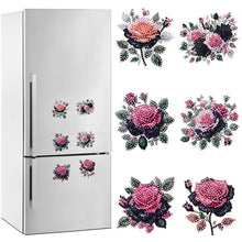 Load image into Gallery viewer, Rose Special Shape Diamond Painting Fridge Magnet for Adults Kids Beginners
