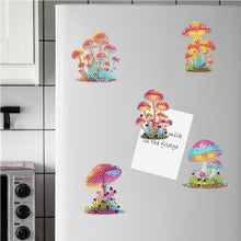 Load image into Gallery viewer, Mushroom Special Shape Diamond Painting Fridge Magnet for DIY Art Crafts
