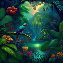 Load image into Gallery viewer, Diamond Painting - Full Round - parrot bird (30*30CM)
