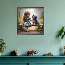 Load image into Gallery viewer, Diamond Painting - Full Round - Adorable children (30*30CM)

