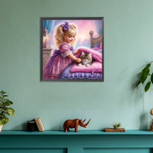 Load image into Gallery viewer, Diamond Painting - Full Round - Adorable children (30*30CM)
