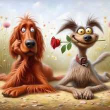 Load image into Gallery viewer, Diamond Painting - Full Round - puppy (30*30CM)

