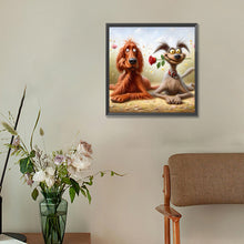 Load image into Gallery viewer, Diamond Painting - Full Round - puppy (30*30CM)
