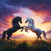 Load image into Gallery viewer, Diamond Painting - Full Round - horse (30*30CM)
