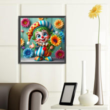 Load image into Gallery viewer, Diamond Painting - Full Round - clown kid (40*40CM)
