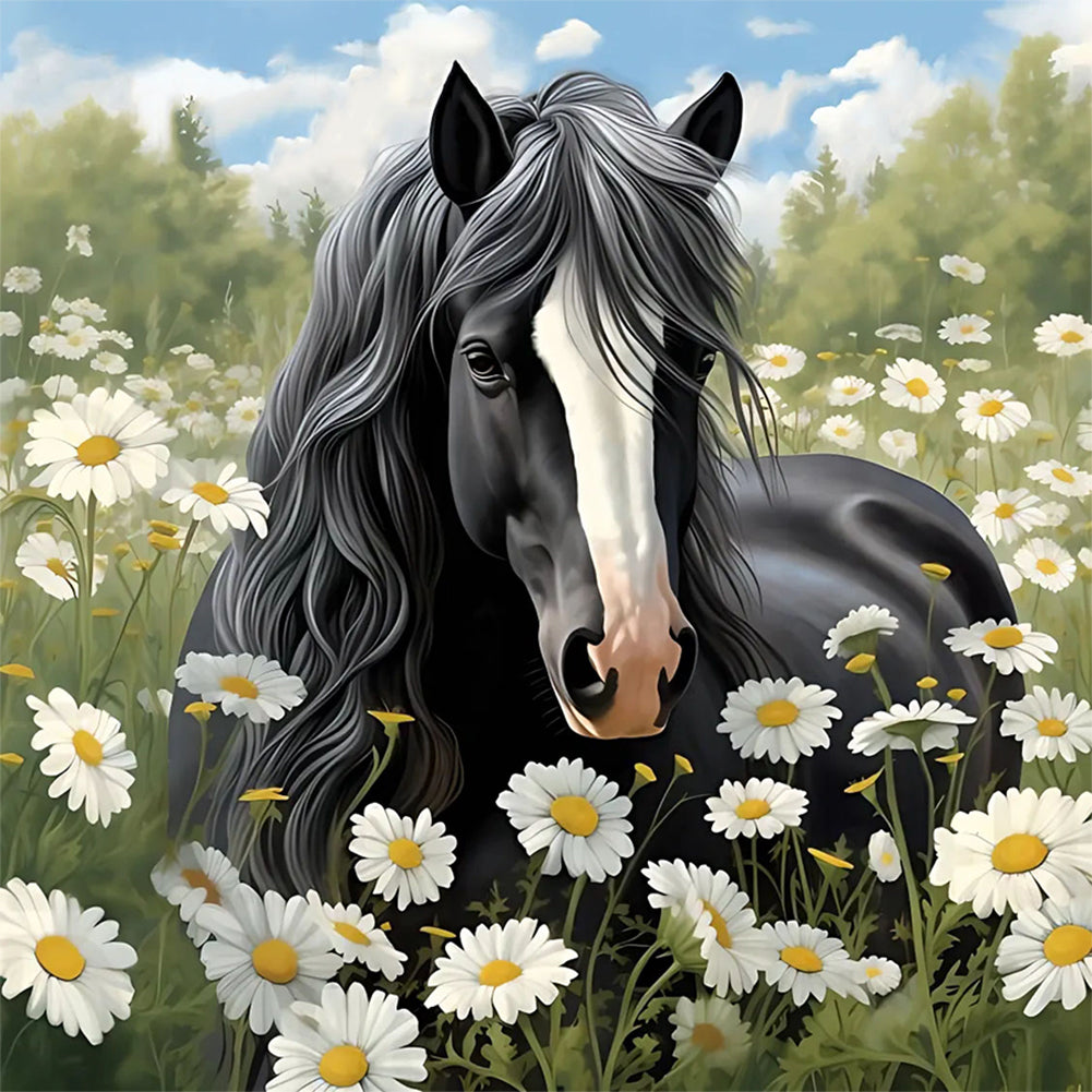 Diamond Painting - Full Round - horse (30*30CM)