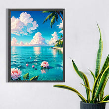 Load image into Gallery viewer, Diamond Painting - Full Square - Lotus by the water (30*40CM)
