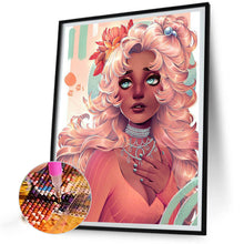 Load image into Gallery viewer, Diamond Painting - Full Round - girl (40*50CM)
