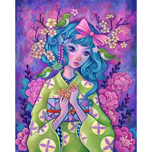 Load image into Gallery viewer, Diamond Painting - Full Round - girl (40*50CM)

