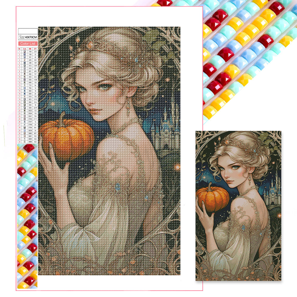 Diamond Painting - Full Square - cinderella (40*70CM)