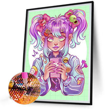 Load image into Gallery viewer, Diamond Painting - Full Round - girl (40*50CM)
