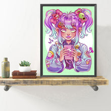 Load image into Gallery viewer, Diamond Painting - Full Round - girl (40*50CM)
