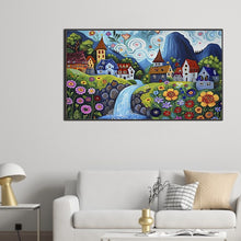 Load image into Gallery viewer, Diamond Painting - Full Square - town river (50*70CM)
