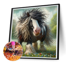Load image into Gallery viewer, Diamond Painting - Full Round - Donkey in the grass (30*30CM)
