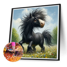 Load image into Gallery viewer, Diamond Painting - Full Round - Donkey in the grass (30*30CM)
