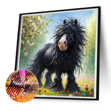 Load image into Gallery viewer, Diamond Painting - Full Round - Donkey in the grass (30*30CM)
