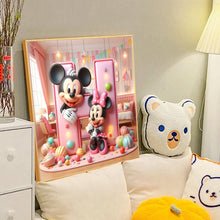 Load image into Gallery viewer, Diamond Painting - Full Round - Mickey Minnie letters (40*40CM)
