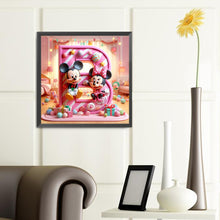 Load image into Gallery viewer, Diamond Painting - Full Round - Mickey Minnie letters (40*40CM)
