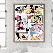 Load image into Gallery viewer, Diamond Painting - Full Round - mickey and friends (40*50CM)
