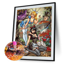 Load image into Gallery viewer, Diamond Painting - Full Round - Disney Alice&#39;s Bizarre Adventure (40*50CM)

