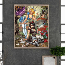 Load image into Gallery viewer, Diamond Painting - Full Round - Disney Alice&#39;s Bizarre Adventure (40*50CM)
