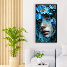 Load image into Gallery viewer, Diamond Painting - Full Round - Fantasy flower girl (40*75CM)
