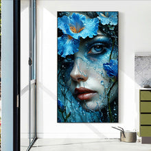 Load image into Gallery viewer, Diamond Painting - Full Round - Fantasy flower girl (40*75CM)
