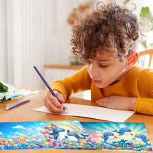 Load image into Gallery viewer, 12Pcs Special Shape Cartoon Rhinestone Painting Card Kit Diamond Daily Wish Card
