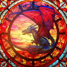 Load image into Gallery viewer, Diamond Painting - Full Round - Dinosaur (30*30CM)
