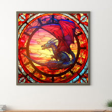 Load image into Gallery viewer, Diamond Painting - Full Round - Dinosaur (30*30CM)
