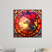 Load image into Gallery viewer, Diamond Painting - Full Round - Dinosaur (30*30CM)
