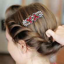 Load image into Gallery viewer, 3Pcs Leaf Flower DIY Diamond Painting Hairpin Diamond Hair Clips Gift for Girls
