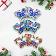 Load image into Gallery viewer, 3Pcs Butterfly DIY Diamond Painting Hairpin Diamond Hair Clips Gift for Girls
