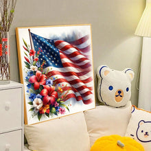 Load image into Gallery viewer, Diamond Painting - Full Round - American Independence Day (40*40CM)
