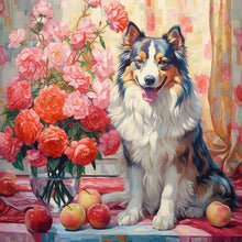 Load image into Gallery viewer, Diamond Painting - Full Round - sheepdog (30*30CM)
