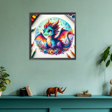 Load image into Gallery viewer, Diamond Painting - Full Round - dragon (30*30CM)
