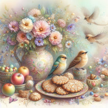 Load image into Gallery viewer, Diamond Painting - Full Round - Birds and flowers (30*30CM)
