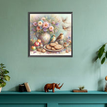 Load image into Gallery viewer, Diamond Painting - Full Round - Birds and flowers (30*30CM)
