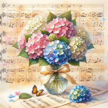 Load image into Gallery viewer, Diamond Painting - Full Round - Hydrangea (30*30CM)
